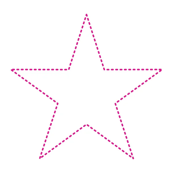 Icône Étoile Illustration Plate Icônes Vectorielles Étoiles Isolées Sur Fond — Image vectorielle