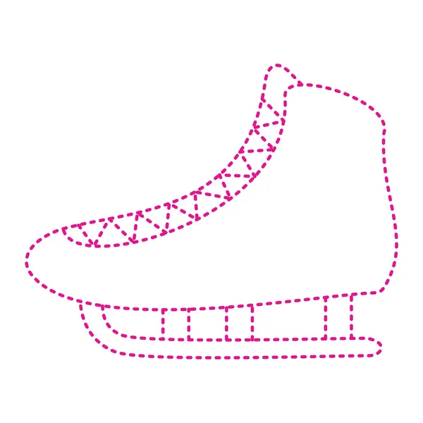 Vector Illustration Shoe Icon — Stock Vector