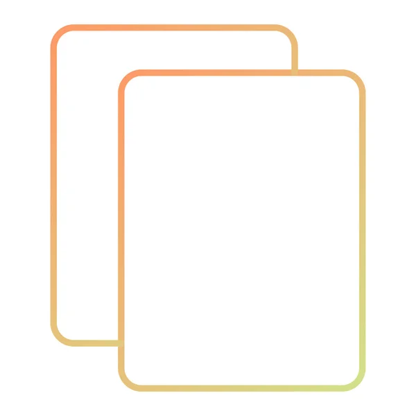 Blank Icon Vector Illustration — Archivo Imágenes Vectoriales