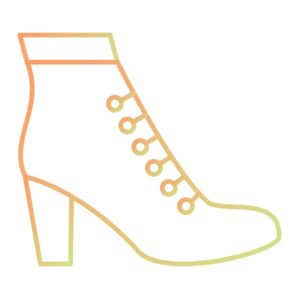 Shoe Icon Vector Illustration — Stock Vector