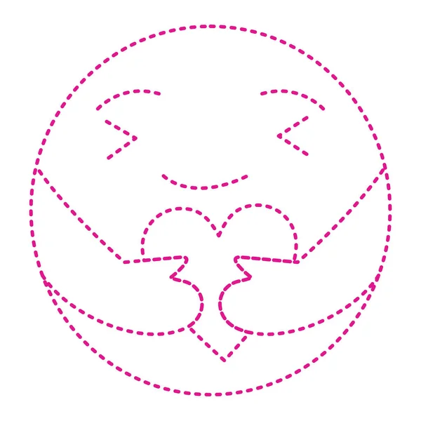 Face Mask Icon Isolated White Background — Stockový vektor