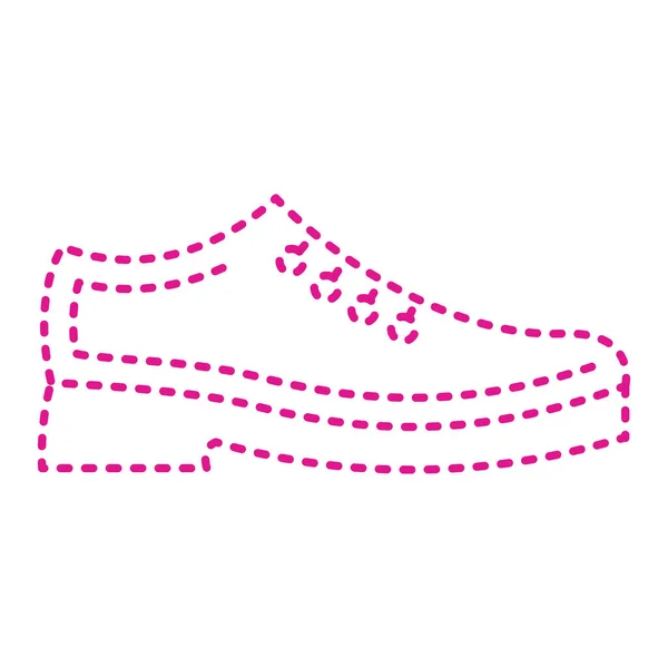 Women Shoe Icon Flat Illustration Shoes Vector Icons Web — Vettoriale Stock