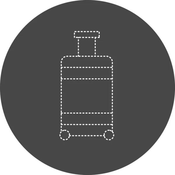 Vector Illustration Luggage — Vetor de Stock