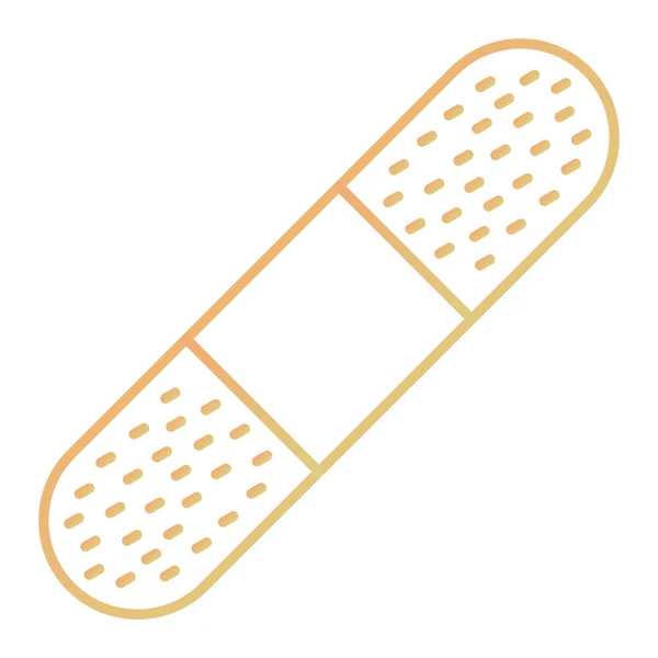 Illustration Vectorielle Une Icône Bandage — Image vectorielle