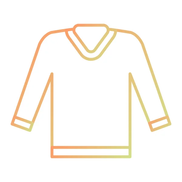 Sweater Icon Vector Illustration — Stock Vector