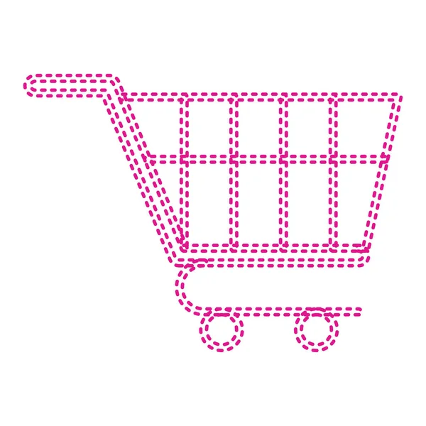 Shopping Cart Icon Vector Illustration — Stock Vector