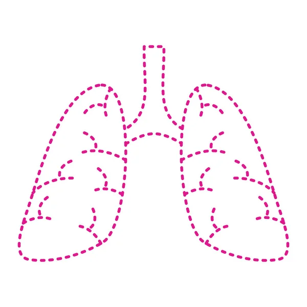 紫色和粉色心脏图标的矢量插图 — 图库矢量图片