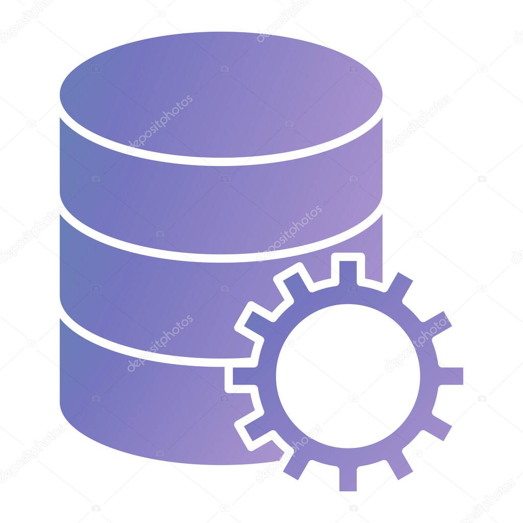 database. web icon simple illustration