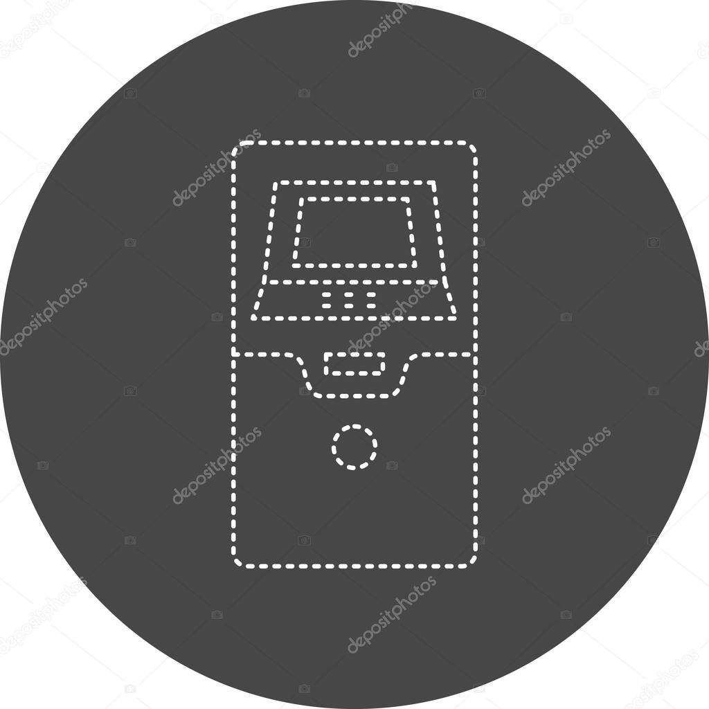 vector illustration of Atm Machine icon 