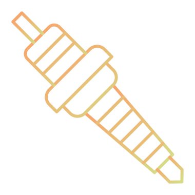 Modern otomatik simgenin vektör illüstrasyonu