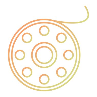 Pizza ikonu. vektör illüstrasyonu