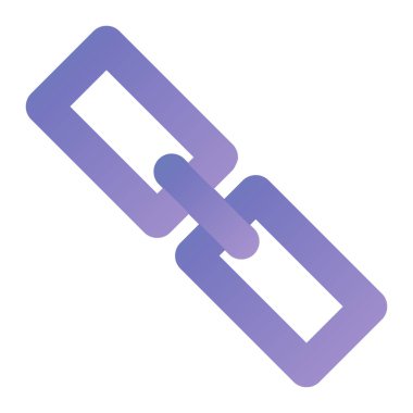 Bağlantı. Web simgesi basit illüstrasyon