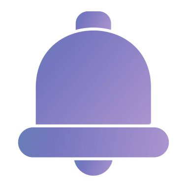 Zil. Web simgesi basit illüstrasyon