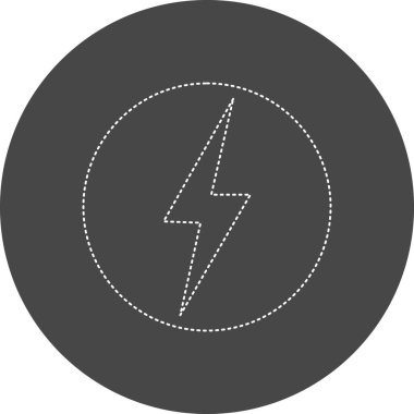 Power icon, vector illustration simple design