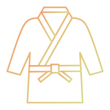 cloth jacket icon. outline illustration of clothes vector symbol for web