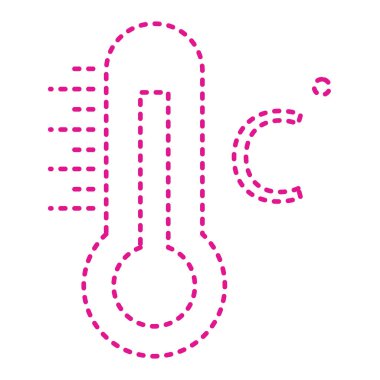 thermometer icon vector illustration design template