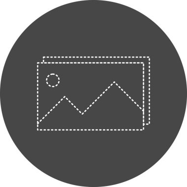 Galeri Simgesinin Vektör illüstrasyonu