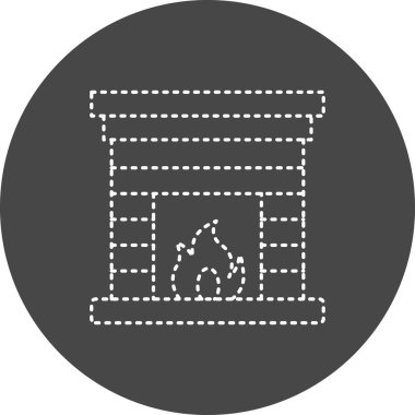 vector illustration of flame icon. Burning 