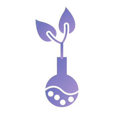 Bir damla simgesinin vektör illüstrasyonu