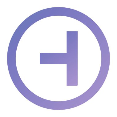 Basit bir simgenin vektör illüstrasyonu