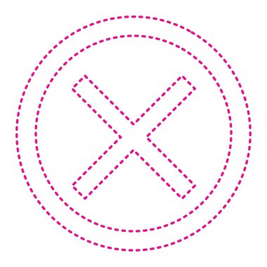 vector illustration of thin modern icon isolated on background