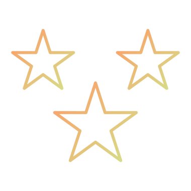 yıldız simgesi vektör illüstrasyonu