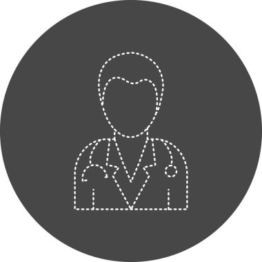 Doktor simge vektör çizim