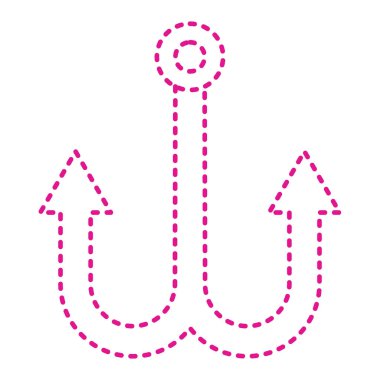 çapa vektör çizim