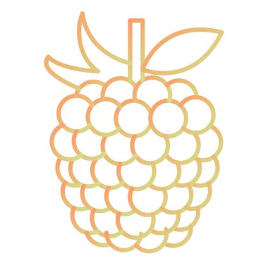 organic food icon. vector illustration