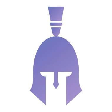 Bir ortaçağ kılıç simgesinin vektör çizimi