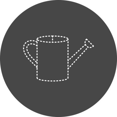 vector illustration of modern Watering Can  icon