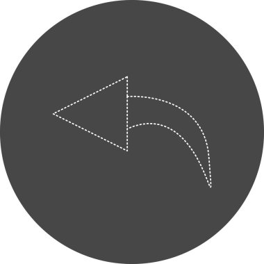 ok simgesinin vektör illüstrasyonu