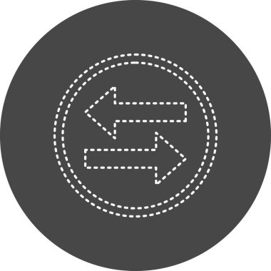 vector illustration of Left Righ icon