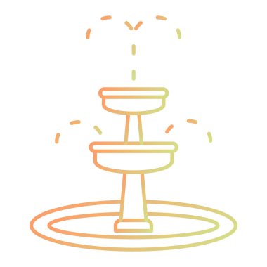 simple illustration of a fountain