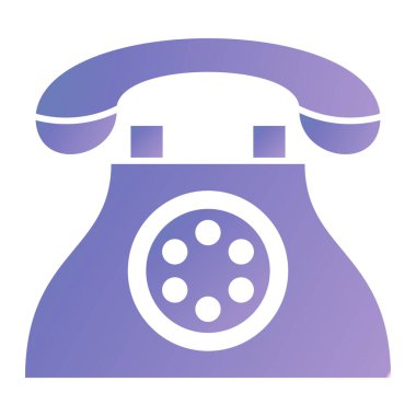 Telefon. Web simgesi basit tasarım