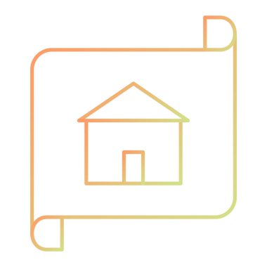 ev simgesi vektör illüstrasyonu