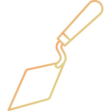 Bıçak. Web simgesi basit illüstrasyon