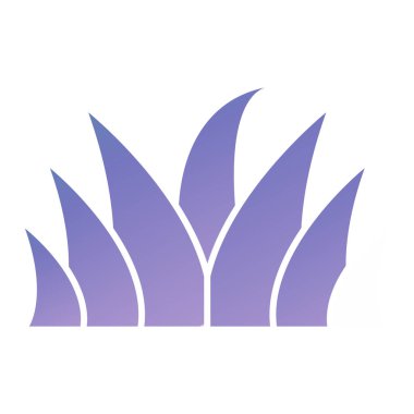 Bir nilüfer çiçeğinin vektör çizimi