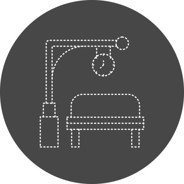 Modern b 'nin vektör illüstrasyonu eksik simgesi