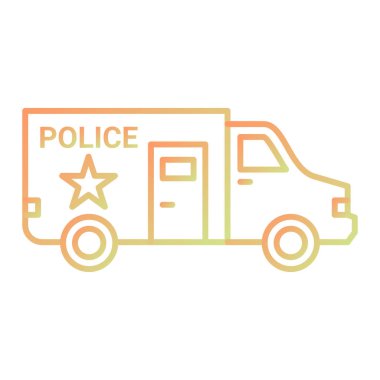 servis satırı simgesi, vektör illüstrasyonu