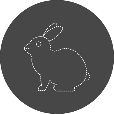 vector illustration of Bunny icon