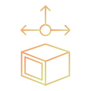 seo modern simgesinin vektör illüstrasyonu