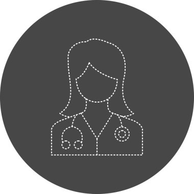 Doktor simge vektör çizim