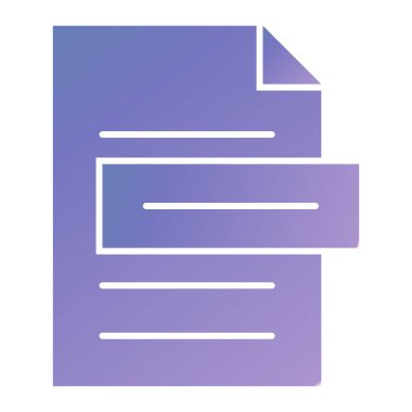 dosya belgesi. Basit resimleme