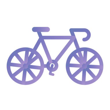 bisiklet ikonu vektör illüstrasyonu