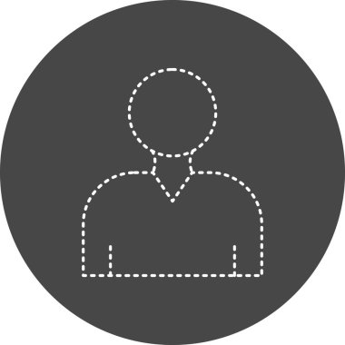 vector illustration of User man icon