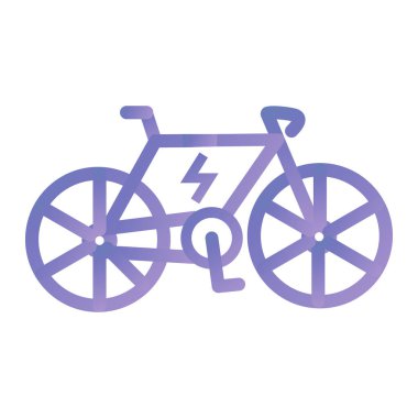 bisiklet ikonu vektör illüstrasyonu