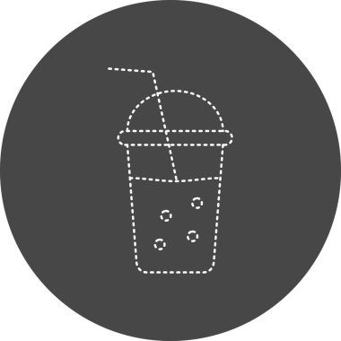 Smoothie web icon simple illustration