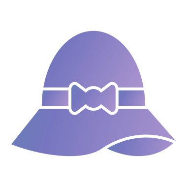 hat icon. simple illustration of man accessory vector icons for web