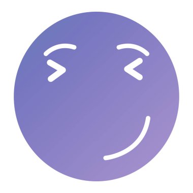 Yüz ifadesi. Basit resimleme